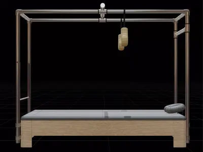  Cadillac Pilates equipment 3D model