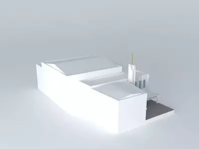 LDS. Missionary Training Center Stake Aragon. Free 3D model