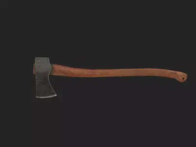 Axe 3D Model 001 Low-poly 3D model purchase