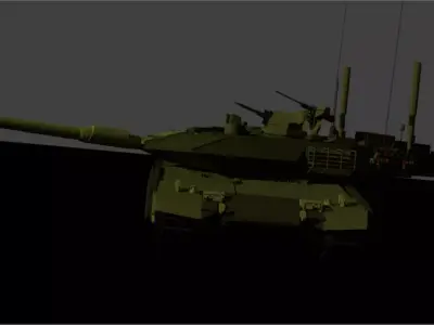 Leopard 2A7V 3D model
