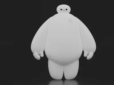 Baymax rock 3D model