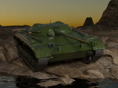 Tank Object 430 3D model