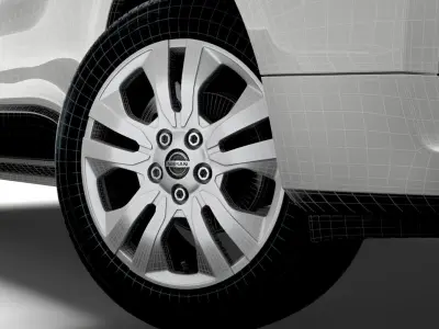 Nissan NV 300 Van 2021 wheel 3D model