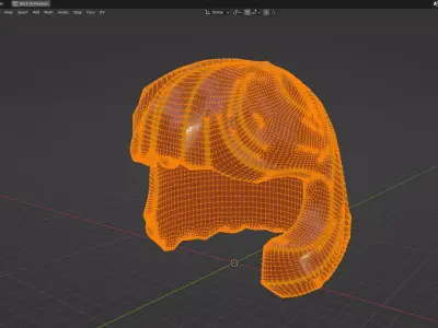 Custom3Dprint Minifigure Accessory - Minifigure Hair S2 - 078 3D print model
