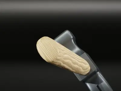 Hammer Low-poly 3D model 3