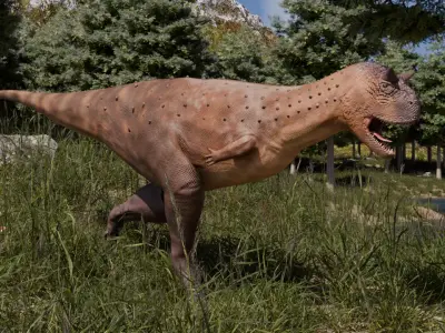 Carnotauro - Rig 3D model