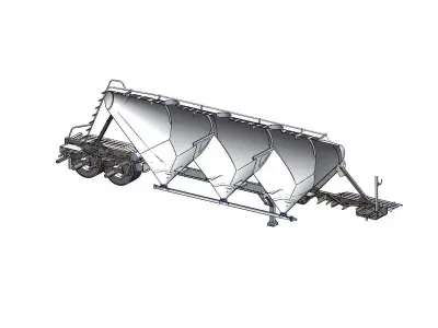 Pneumatic Tank 750cuft 3D model
