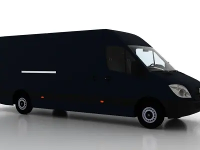 Mercedes Benz Sprinter L3H2 2009 Cargo EU 3D model