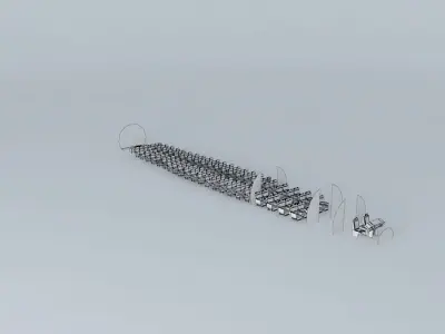 Airbus A320 Interior Free 3D model