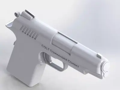 Pistol Colt Combat 3D model