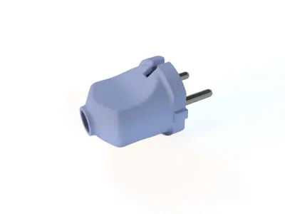 Male socket 3D model