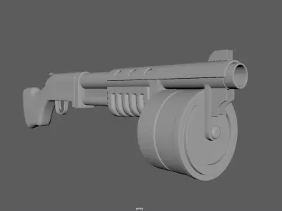 Panic Attack  Low-poly 3D model