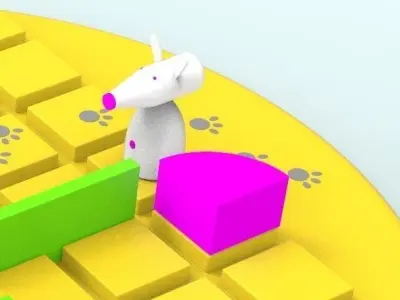 Quoridor game 3d model 3D model