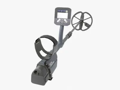 Metal Detector Low-poly 3D model purchase