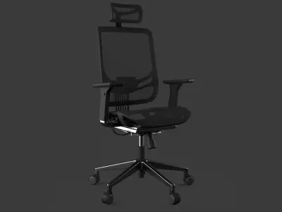 Office Chair 8K PBR Textures 3D model