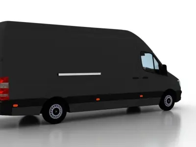 Mercedes Benz Sprinter L3H3 2015 Cargo EU 3D model