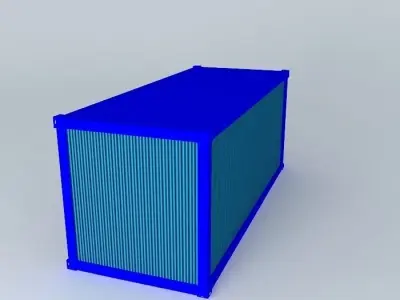 Cargo container Free 3D model purchase