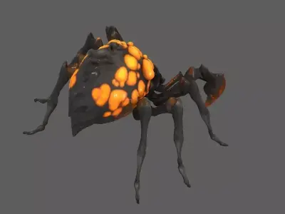 Spider 3D model buy