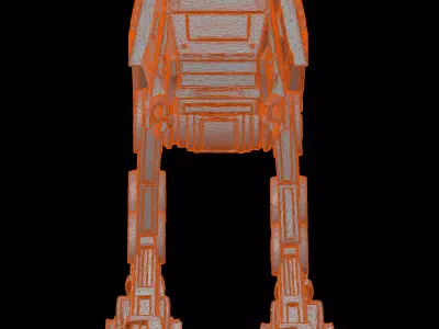 AT-AT Walker 3D Print Model 3D print model