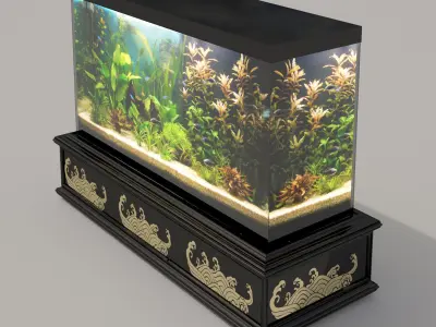 Oriental Aquarium 3D model