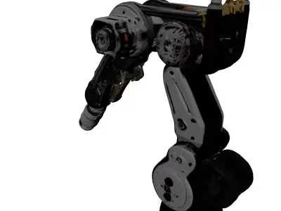 Industrial Robotic Arm Manipulator 3D model
