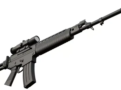 SS2 V4 Pindad 3D model
