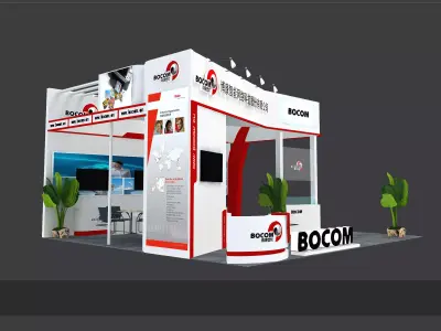 Exhibition - Area - 9X9-3DMAX2009-0127 3D model