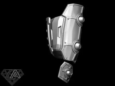 Combat arm protection night sentinel 3D print model