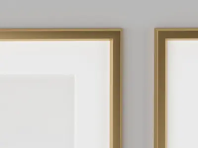Dance Picture Frames Free 3D model