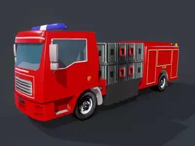 Truck 3D model shop