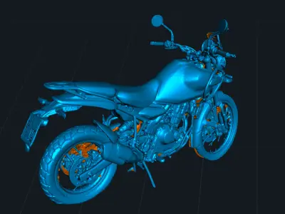 ROYAL ENFIELD HIMALAYAN 450 3D SCAN 3D model
