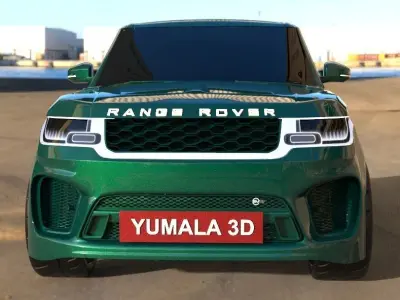 Range Rover 2018 Free 3D model