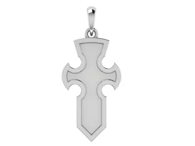 CROSS PENDANT CR193 3D print model