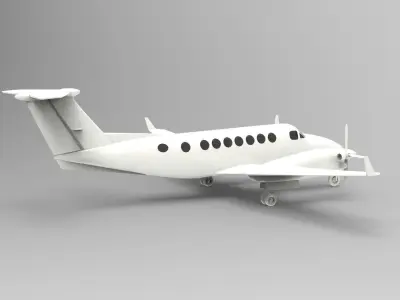 Beechcraft B300 3D model