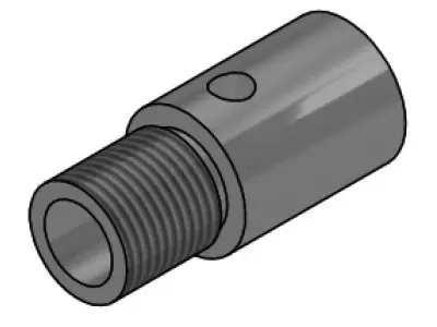 Firing Valve Body 3D model