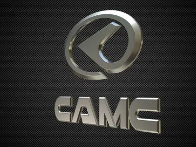camc logo 3D model