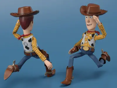  Toy Story Sheriff Woody Poseable Figure 