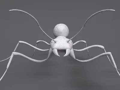 Highpoly Ant Sculpt 3D model