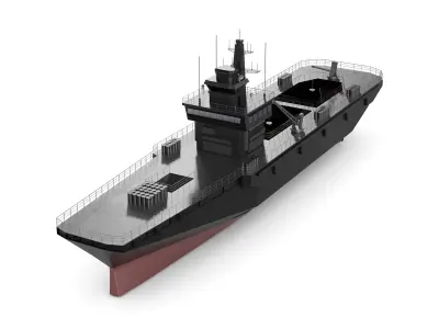 Landing Ship 3D model