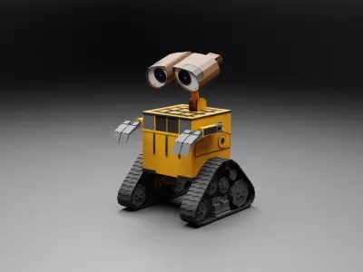 Wall-E 3D Models Free 3D model