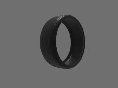 Tire part 3D model