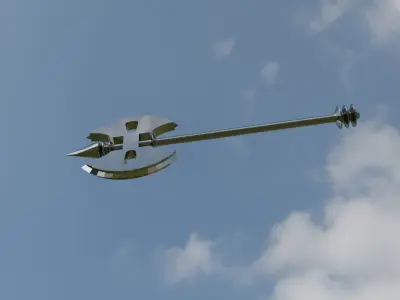 Axe Weapon Free low-poly 3D model purchase