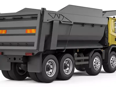 Truck G500 tipper 2022 3D model
