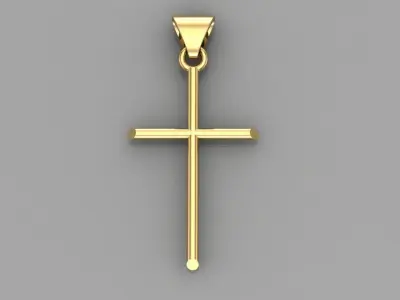 Christian Cross  Free 3D print model