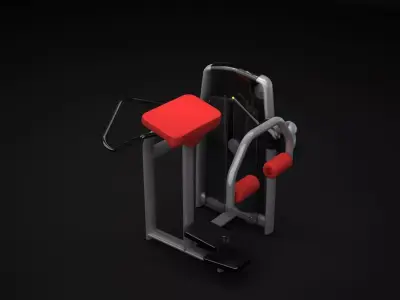 Glute Machine 3D model