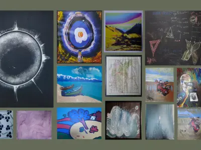 Paintings Collection V1 Free low-poly 3D model