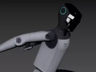 Spring Festival Gala - Jumping Robot 3D model