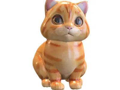 Cartoon Cat 3D model order