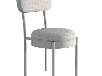 Tambor Chair Brown 3D model