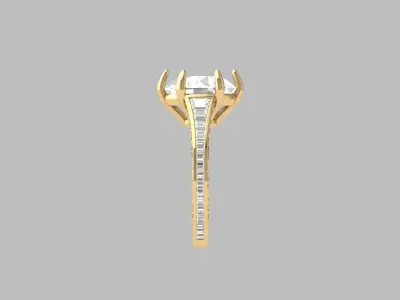 Wedding Ring  3D print model 389